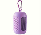 Cooling towel purple